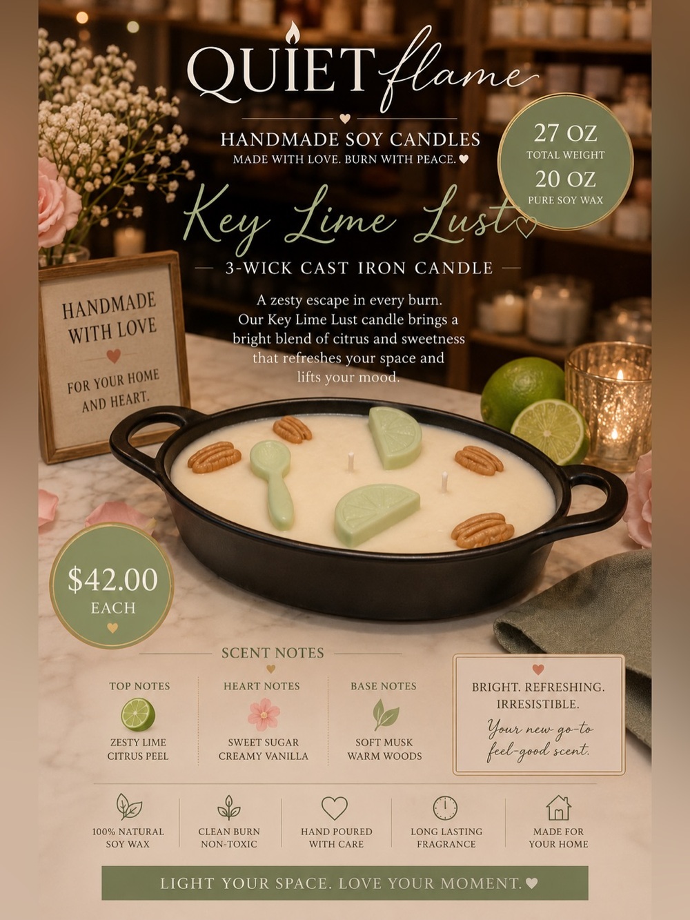 QUIET FLAME MISC, SALES, SEASONAL FLYER